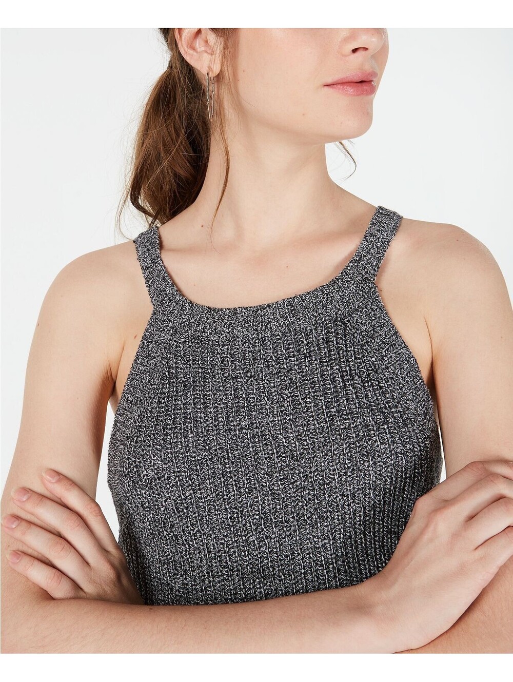 Ultra Flirt Womens High-Neck Knit Sweater Size XS - Picture 3 of 3